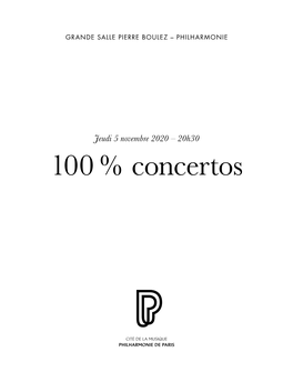 100 % Concertos