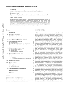 Arxiv:Nucl-Th/0203071V2 16 Sep 2002