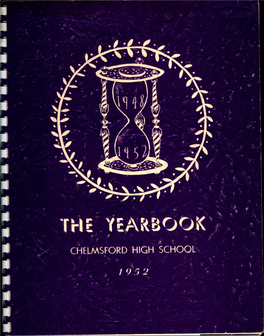 1952 Chelmsford High Yearbook