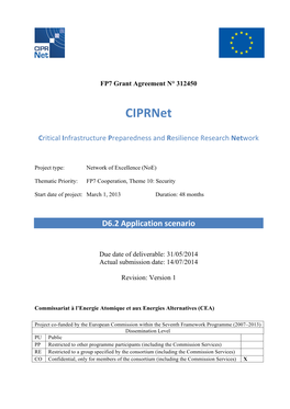 Ciprnet Deliverable D6.2