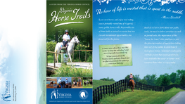 A Trails Guide from the Virginia Horse
