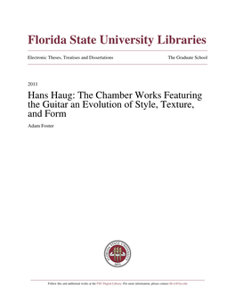 Florida State University Libraries