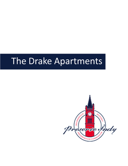 The Drake Apartments HISTORIC AREA PRESERVATION PLAN – 43