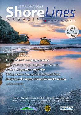 East Coast Bays Lines Magazineoctober/November 2018