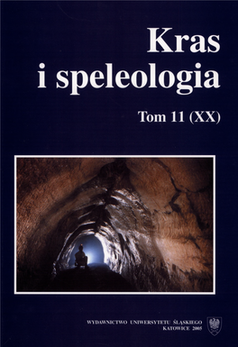 Kras I Speleologia