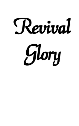 GLORY by Ruth Ward Heflin