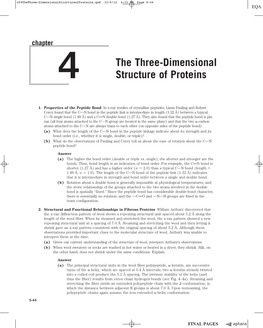 The Three-Dimensional Structure of Proteins S-45