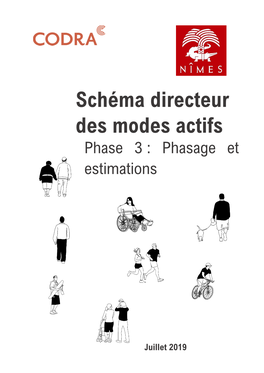 Schéma Directeur Des Modes Actifs Phase 3 : Phasage Et Estimations