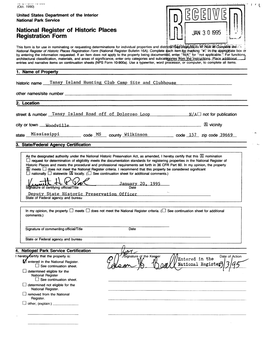 National Register of Historic Places Registration Form (National Register Bulletin 16A)