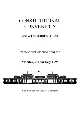 Transcripts of Proceedings Constitutional Convention 02 February