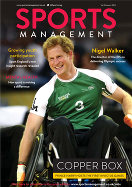Sports Management Issue 4 2014