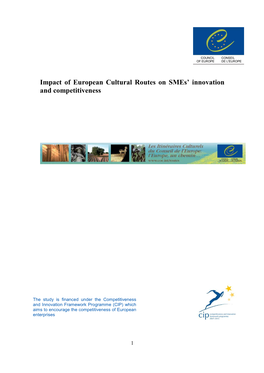 Impact of European Cultural Routes on Smes' Innovation And