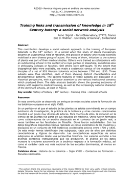 The National Turn of Botany in 18Th Century Europe