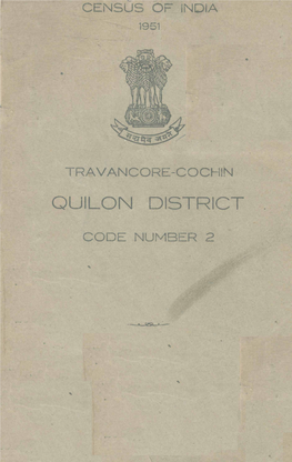 Travancore-Conchin, Quilon, Code Number-2