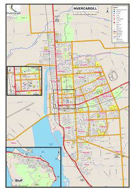 Invercargill CBD and Bluff