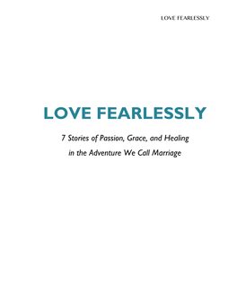 Love Fearlessly