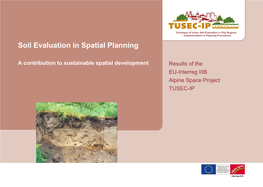 Soil Evaluation in Spatial Planning