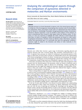 Analysing the Astrobiological Aspects Through the Comparison Of