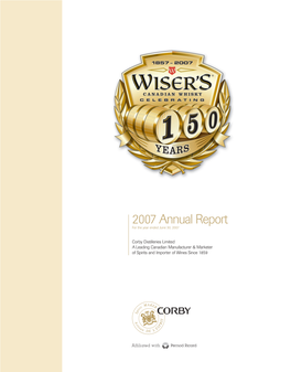 2007 Annual Report for the Year Ended June 30, 2007