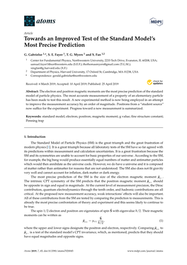 Towards an Improved Test of the Standard Model's Most Precise Prediction