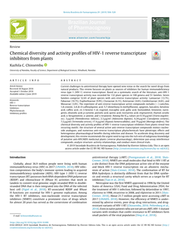 Chemical Diversity and Activity Profiles of HIV-1 Reverse Transcriptase