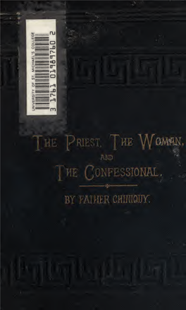 The Priest, the Woman and the Confessional