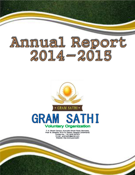 1 Gram Sathi Annual Report 2014-2015