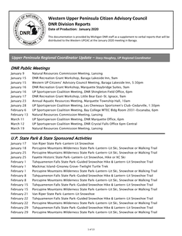 Western Upper Peninsula Citizens Advisory