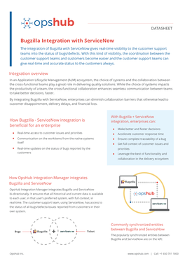 Bugzilla Integration with Servicenow