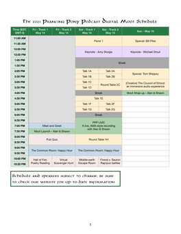 2021 PPP Digital Moot Schedule (Apr