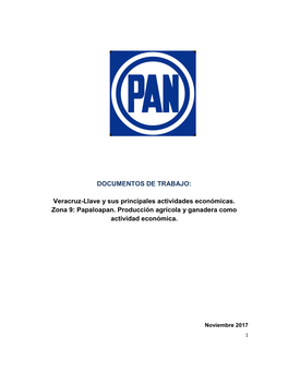 Papaloapan. Producción Agrícola Y Ganadera Como Actividad Económica