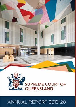 Annual Report 2019-20 Chambers of the Chief Justice
