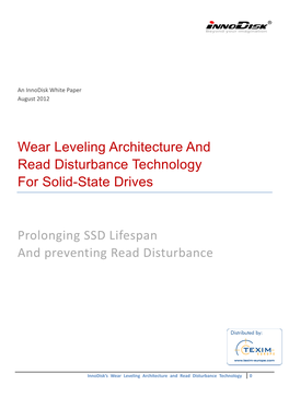 Wear Leveling Architecture and Read Disturbance Technology for Solid-State Drives