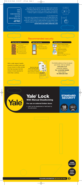 Yale Lock in a in Lock Yale of Style This for Door