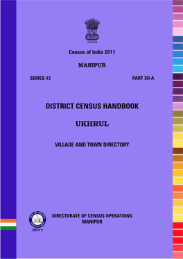 1 District Census Handbook-Ukhrul