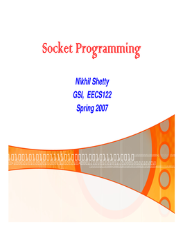 Socket Programming