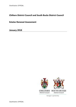 Estates Renewal Assessment