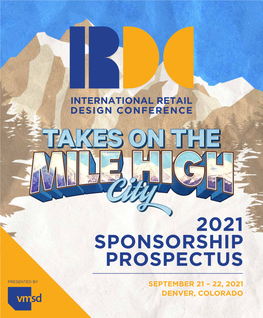 Download Our IRDC 2021 Sponsor Prospectus