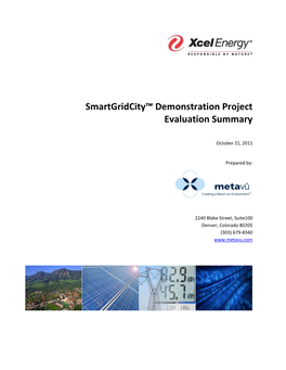 Smartgridcity™ Demonstration Project Evaluation Summary