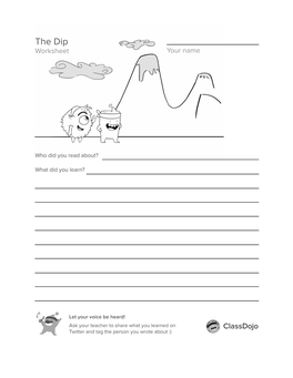 The Dip Worksheet Your Name