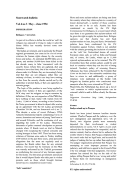 Statewatch Bulletin Vol 4 No 3 May – June 1994