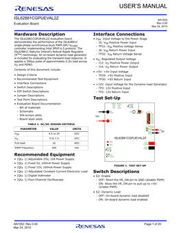 ISL62881CGPUEVAL2Z User Guide