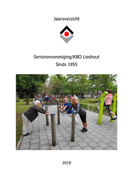 Jaaroverzicht Seniorenvereniging/KBO Lieshout