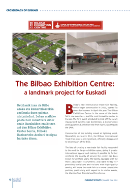 The Bilbao Exhibition Centre: a Landmark Project for Euskadi