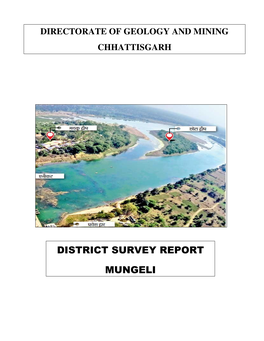 District Survey Report Mungeli