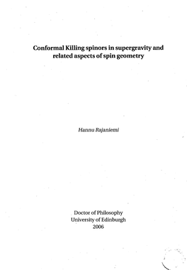 Conformal Killing Superalgebra