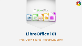 Libreoffice 101