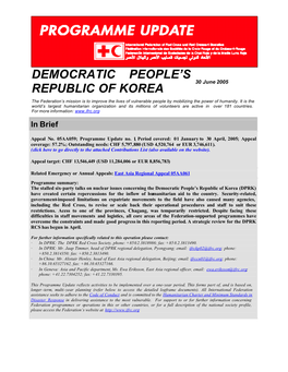 Democratic People's Republic of Korea