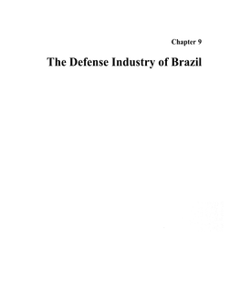 The Defense Industry of Brazil Contents