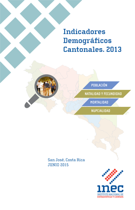 Indicadores Demográficos Cantonales 2013 (INEC)